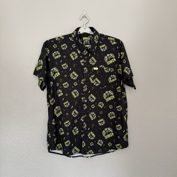 Dixxon Flannel "The Frankenstein" Size Large Horror Party Shirt Short Sleeve - Picture 2 of 10